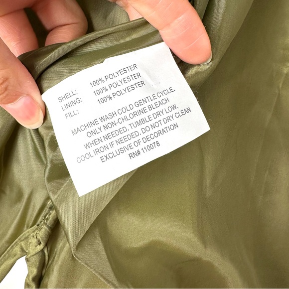 Old Money Heritage Quilted Corduroy Lined Olive Green Gorpcore Equestrian Vest - Picture 12 of 12